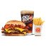 Repas Double Cheeseburger Au Bacon