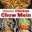 Chow Mein Au Poulet