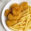 Frites De Nuggets De Poulet