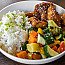 Bol De Poulet Teriyaki