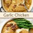 Poulet Avec Sauce À L'ail