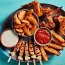 Assiette D'ailes De Poulet