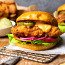 Burger De Poulet Croustillant