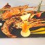 Homard Grillé, Crevettes Saumon