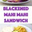 Sandwich Mahi-Mahi