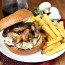 Mushroom-Cheeseburger