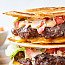 Burger Quesadilla