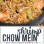 Chow Mein Aux Crevettes