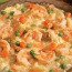 Crevette Avec. Sauce Au Homard