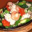 Crevettes Et Pois Mange-Tout